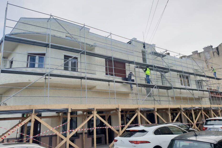 Pasaj pietonal 28 m – Cluj-Napoca · Asoc. Dacia 4